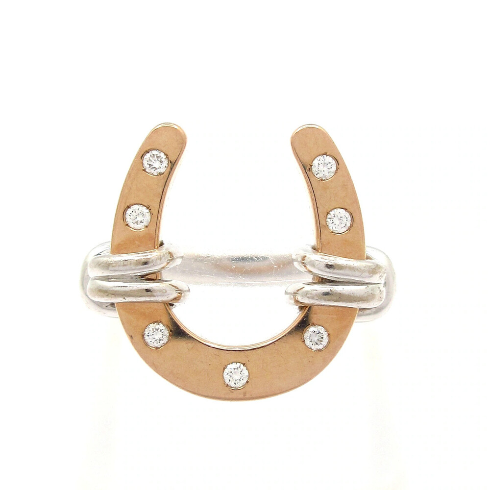 Tasaki Bound Ring 18K Rose Gold White #334454T23B